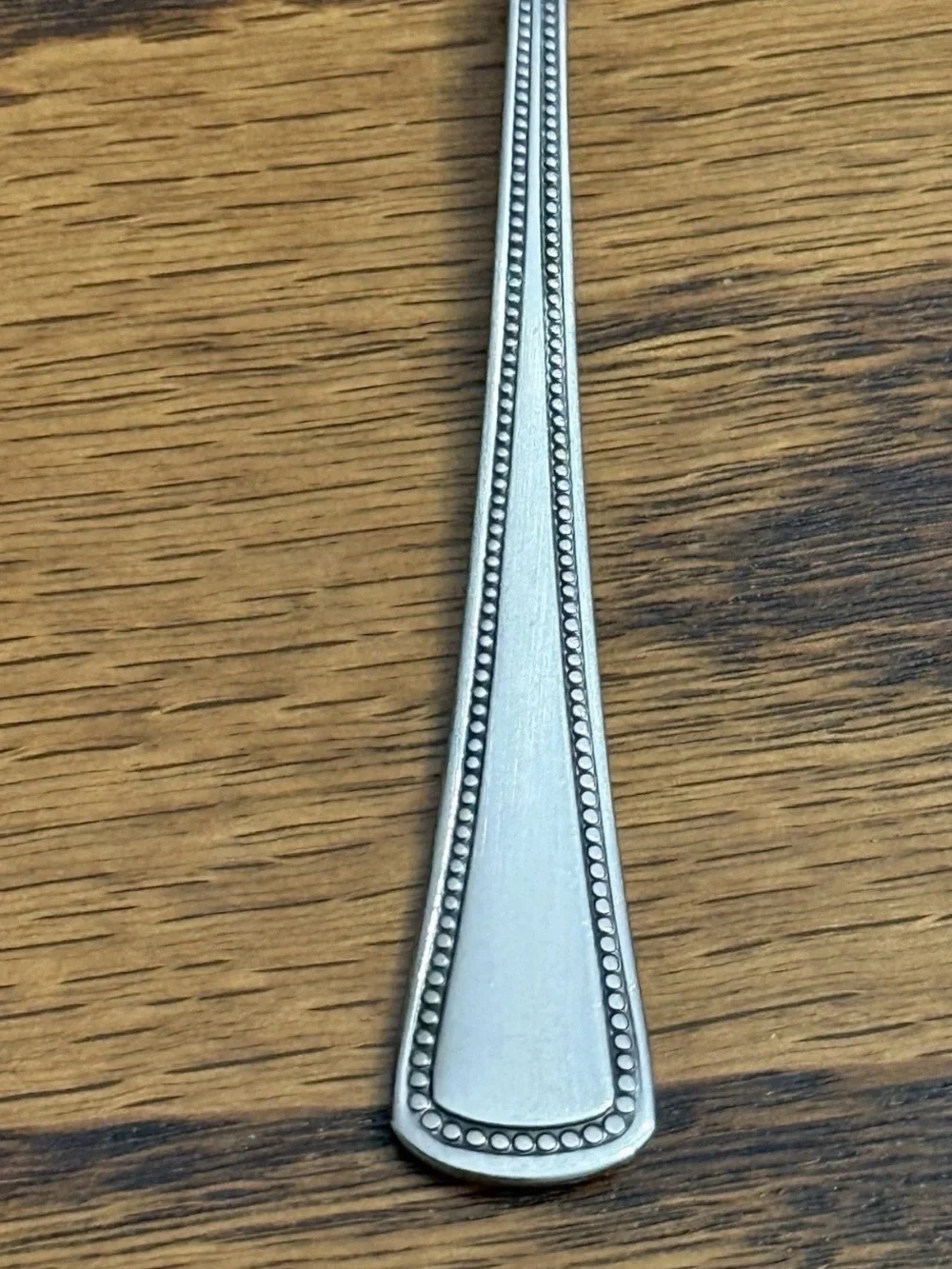 Oneida NEEDLEPOINT Beaded Artistry 6 Salad Forks 6 1/8 Stainless Flatware